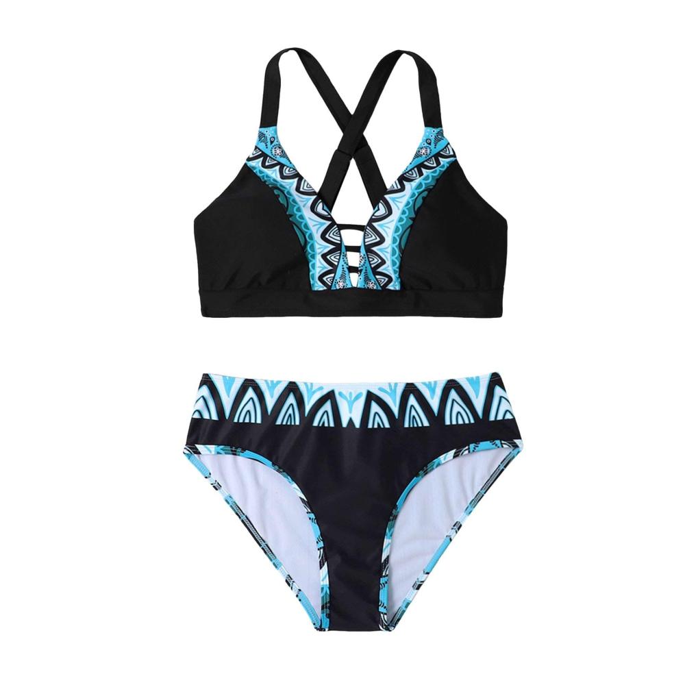 Stilvoll und Sexy Bedruckte Bikinioberteile für Damen Perfekte Passform und Trendiges Design für Strandtage und Poolpartys