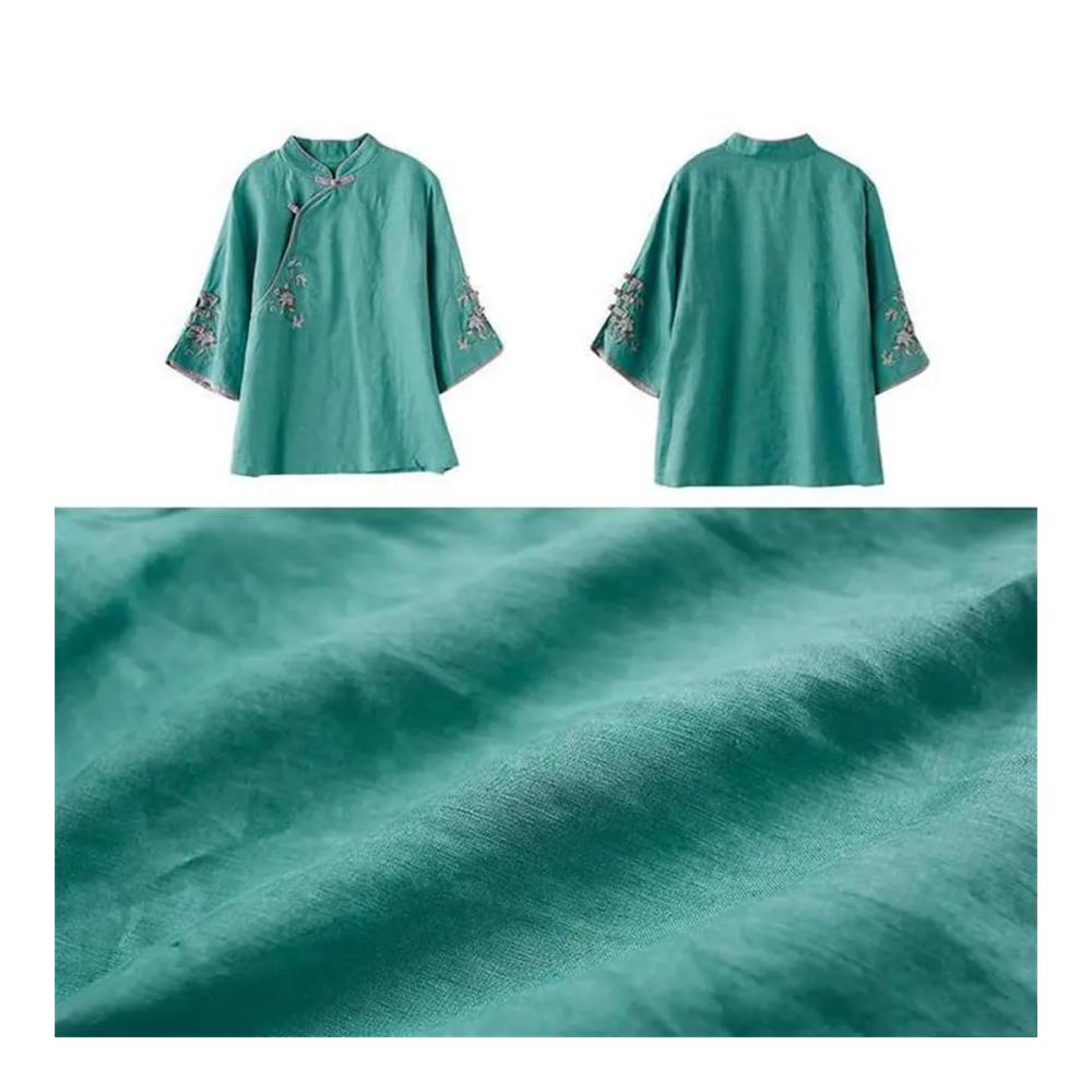 Elegante Kleid & Blazer Kombination Chinesisch inspirierte Tradition trifft moderne Raffinesse. Perfekte Fusion von Stil und Kultur