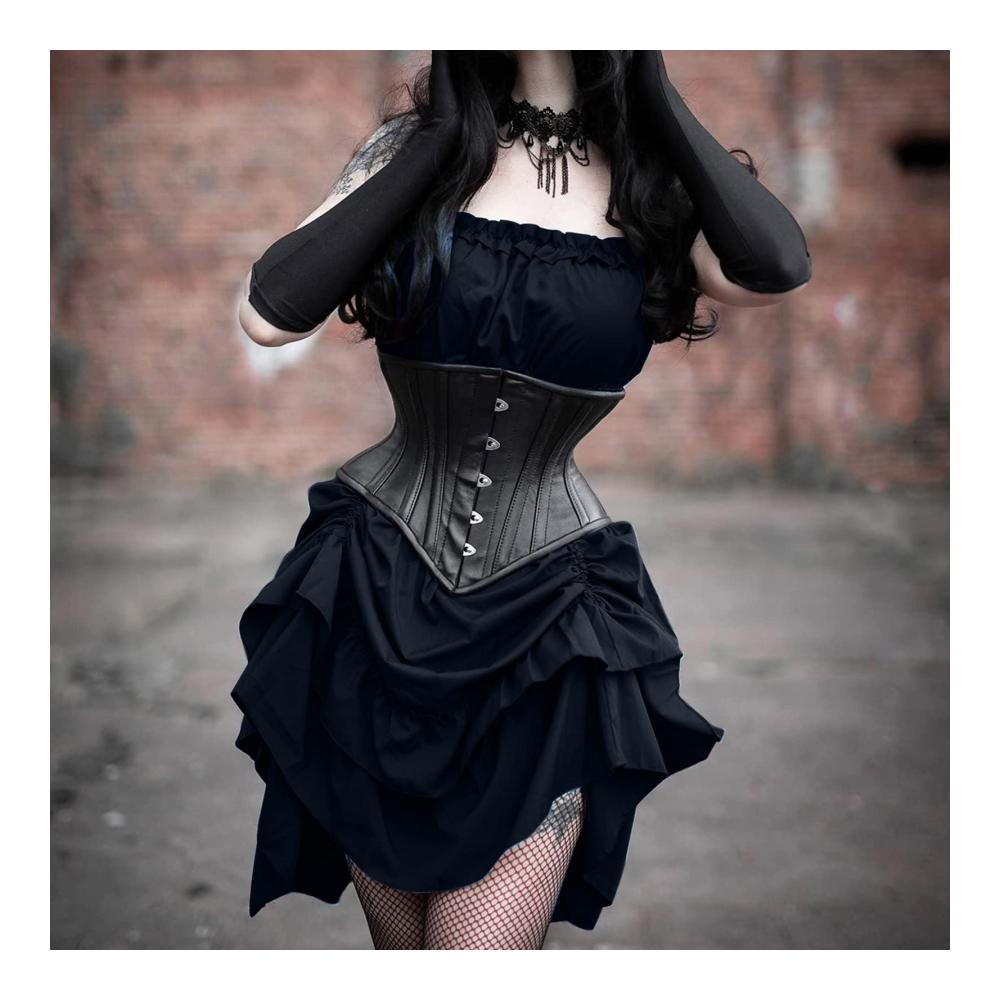 Einzigartige Abendkleider Mittelalterliches Gothic-Partykleid für Damen - Retro Schwarz Vampir Verbandkleid - Attraktives Ballkleid für Cosplay und besondere Anlässe. Entdecken Sie jetzt