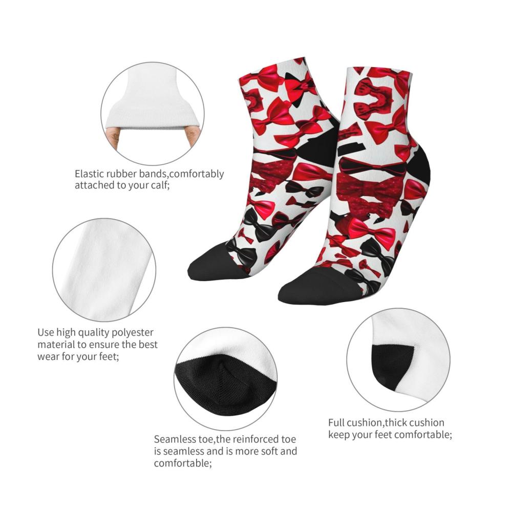 Knöchelsocken Damen bequem | Fußsocken modische Muster | Socken für Männer Frauen | Rutschfeste Sneaker Herren | Einheitsgröße