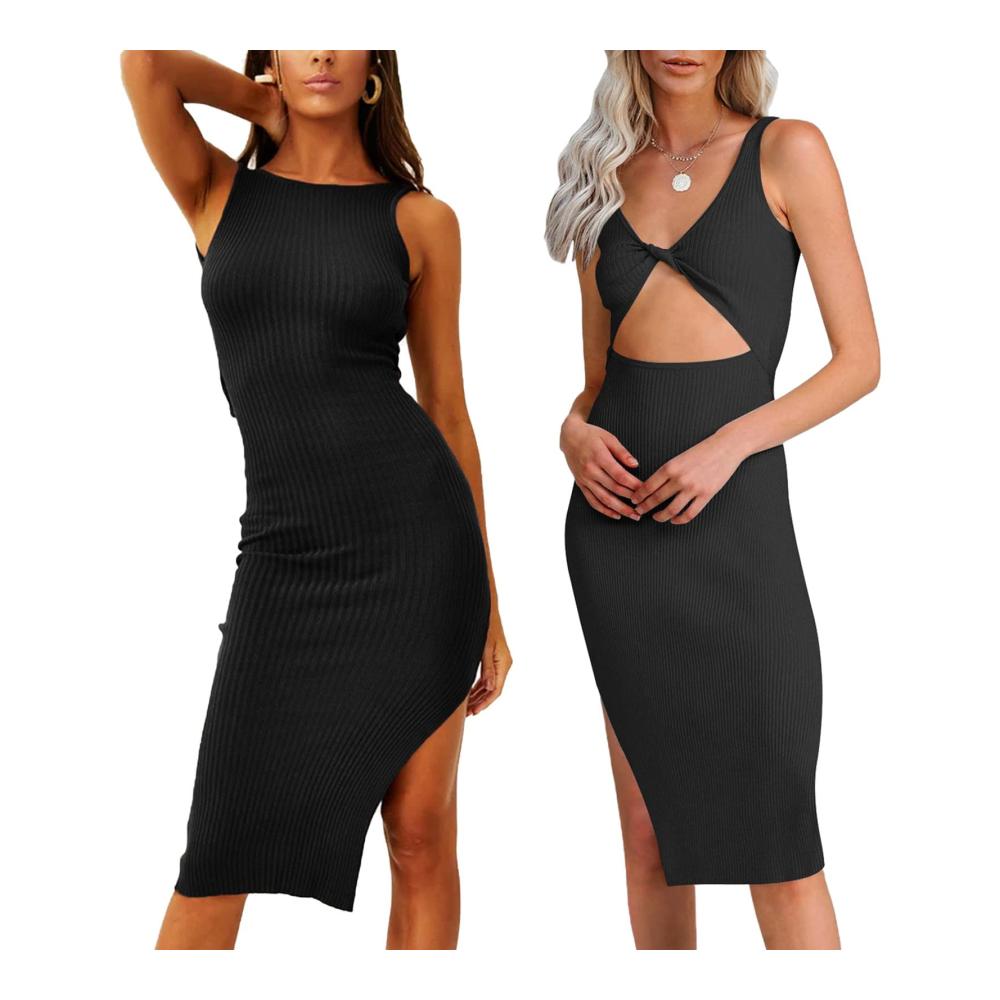 Einladung zur Party Damen Sommerkleid für den ultimativen Style! Böhmisch figurbetont und elegant mit Racerback und Cut-Outs. Perfekt für Strand und Feiern