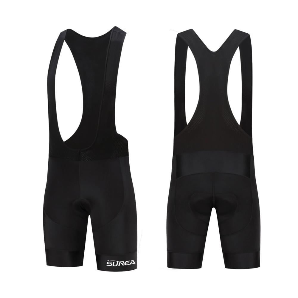 Erfrischende Latzhose Sommer-Fahrradhose mit Feuchtigkeitsmanagement und Polsterung für ultimativen Komfort (Farbe 1 Größe XXXL
