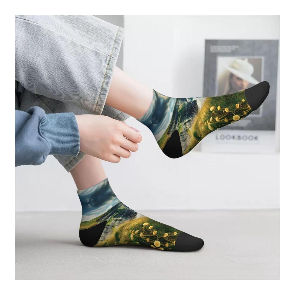 Entdecken Sie das ultimative Komfortgefühl mit Knöchelsocken für Damen und Herren – Irland Outdoors County Clare The Cliffs. Modische Muster perfekte Passform in einer Größe