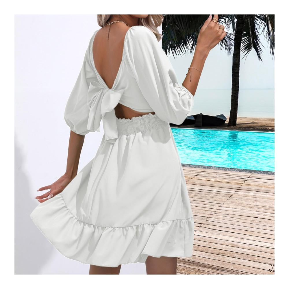 Stilvoll und professionell Business-Kleid für Frauen – Vintage-Design mit langen Ärmeln und Plus-Größe. Perfekt für Herbst und Sommer. Holen Sie sich jetzt Ihr elegantes Outfit