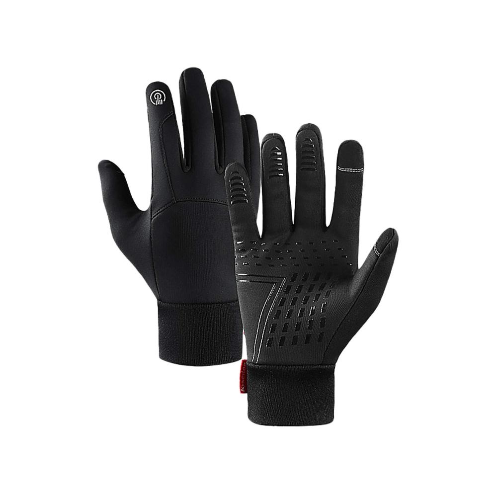 Behagliche Winterhandschuhe für Herren und Damen | Touchscreen | Anti-Rutsch | Winddicht | Vollfinger Fahrradhandschuhe für Outdoor Sport Fitness Motorrad und Laufen | Wärme und Stil vereint