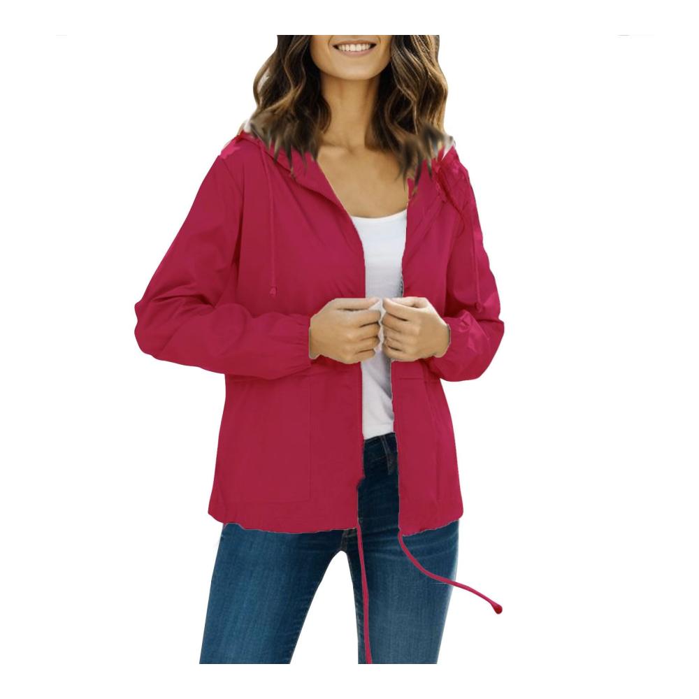 Entdecke den ultimativen Schutz Leichte Damen Regenjacke & Mantel für jedes Wetter! Wasserdicht atmungsaktiv mit Kapuze. Stilvoll und funktional RJ0222DW