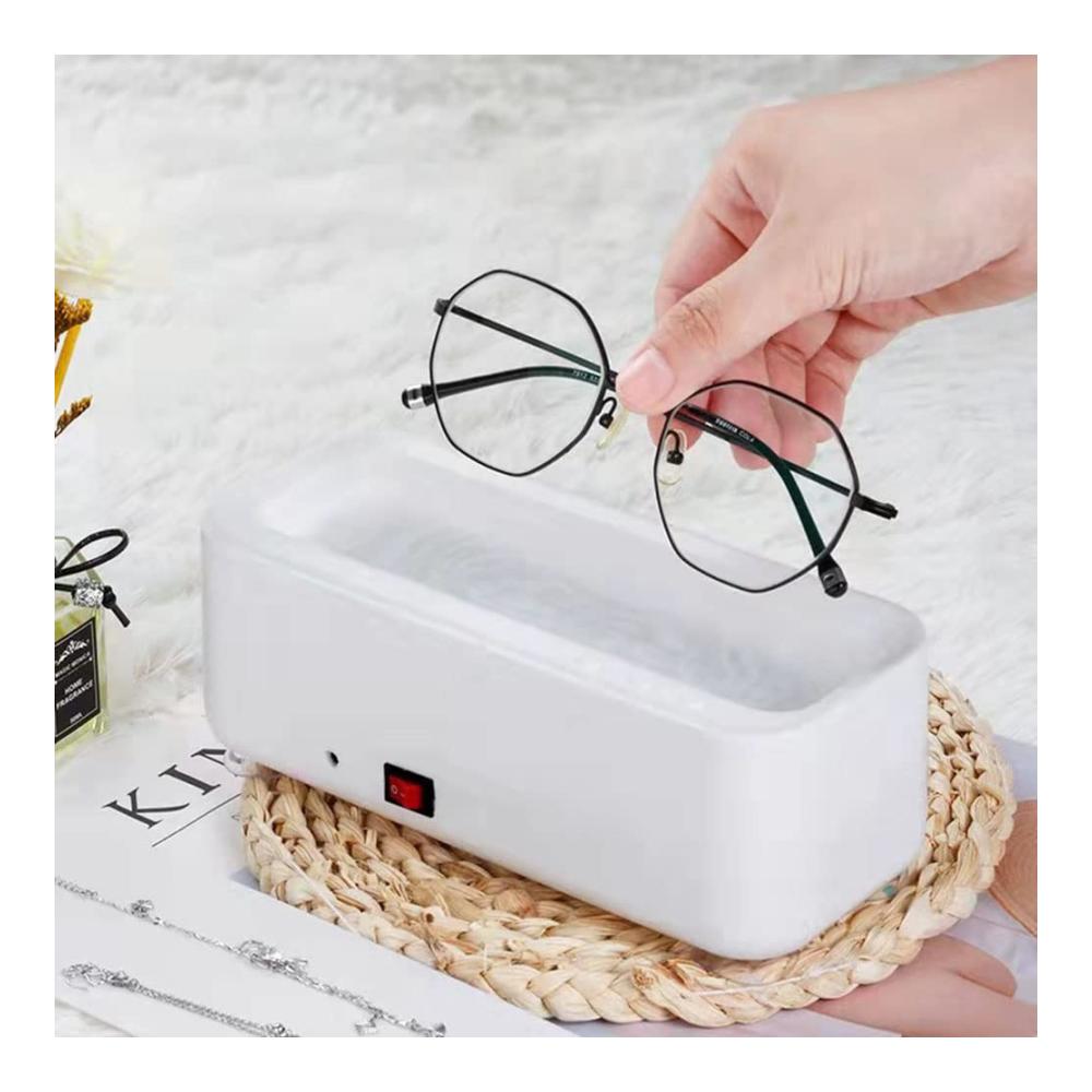 Erleben Sie mühelose Reinigung & Pflege mit der ultraleichten USB-aufladbaren Ultraschall-Unterlegscheibe. Perfekt für Zuhause Schmuck Halsketten Brillen Uhrenboxen und mehr