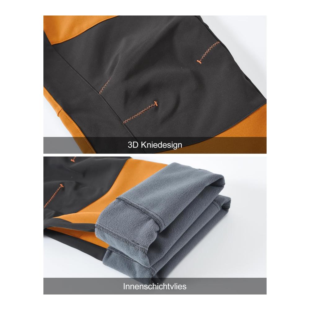 Herren Trekkinghose Winter Wanderhose Wasserdicht Softshell Softshell Outdoorhose Skihose Snowboardhose Atmungsaktiv Winddicht Thermoleggings