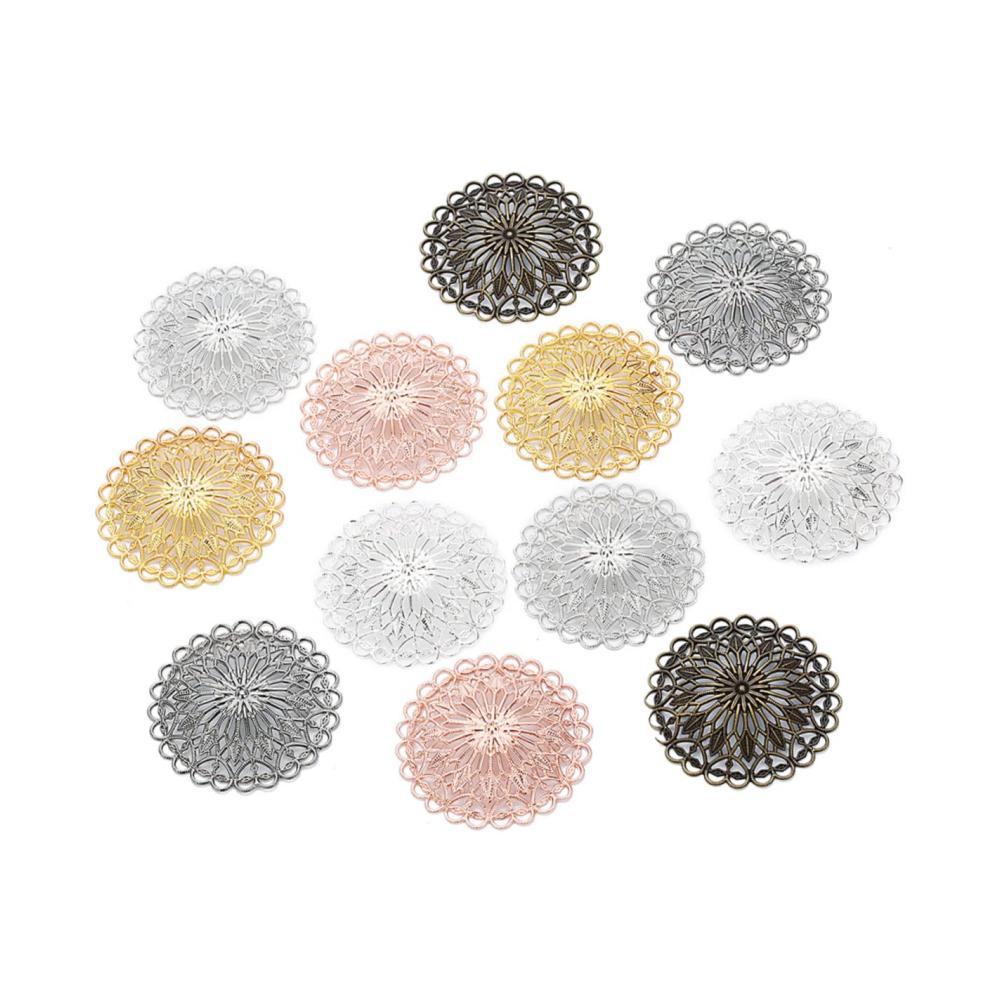 10St Click-Buttons in Silberfarbe Trendiges Dekor & Kreative Schmuckaccessoires für Vintage-Liebhaber