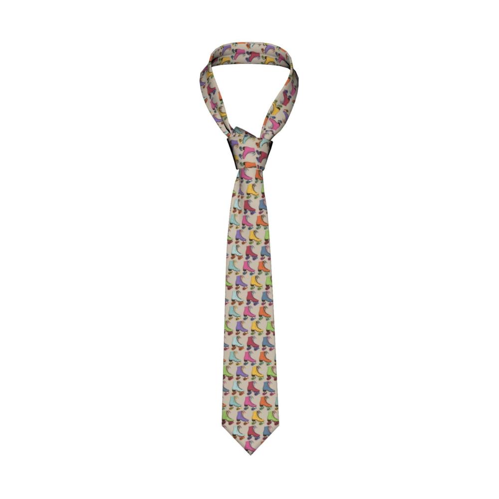 Entdecken Sie stilvolle Herren-Krawatten für jeden Anlass! Perfekt für Geburtstage und mehr. Bringen Sie Farbe in Ihr Outfit mit Retro-Rollschuhmotiven und schmalen Designs