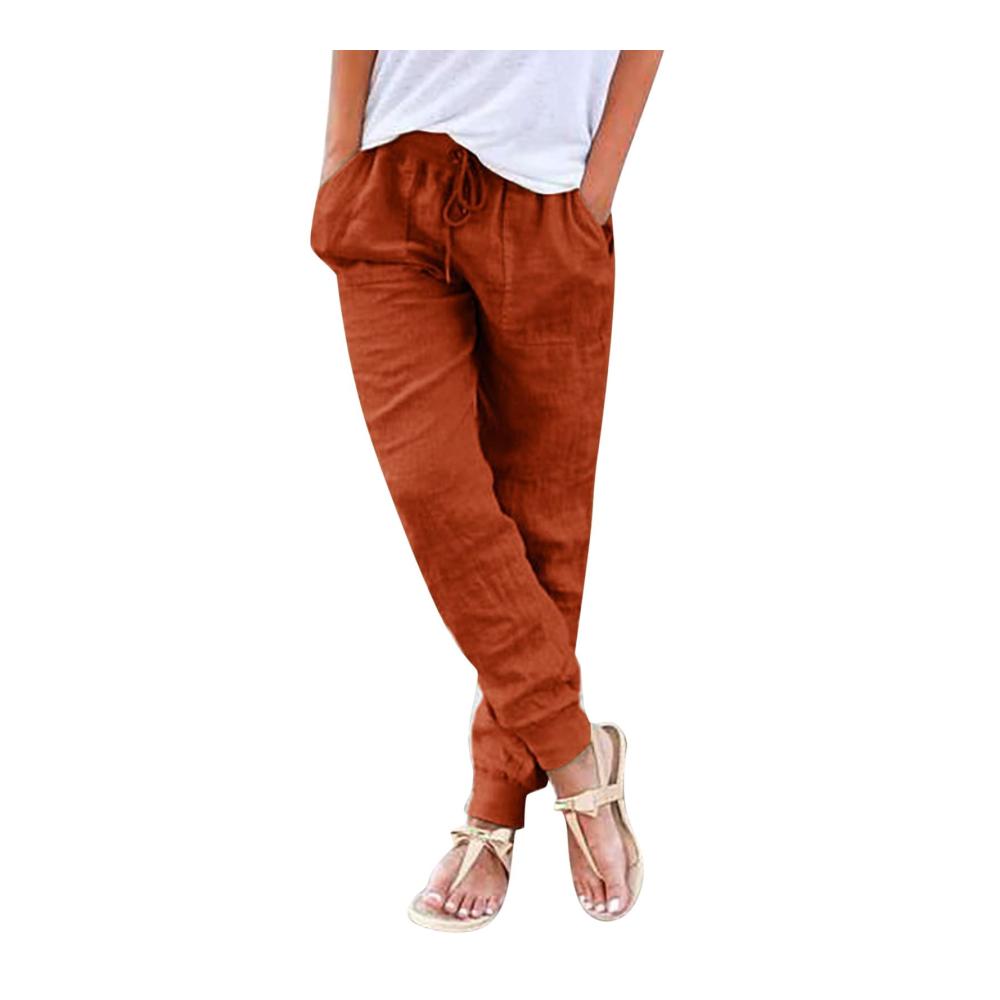Ultimativer Komfort und Stil Trainingshosen Damen Leicht und Stretch Sommer Baggy Freizeithose mit Taschen und Kordelzug – Perfekt für Aktivitäten aller Art