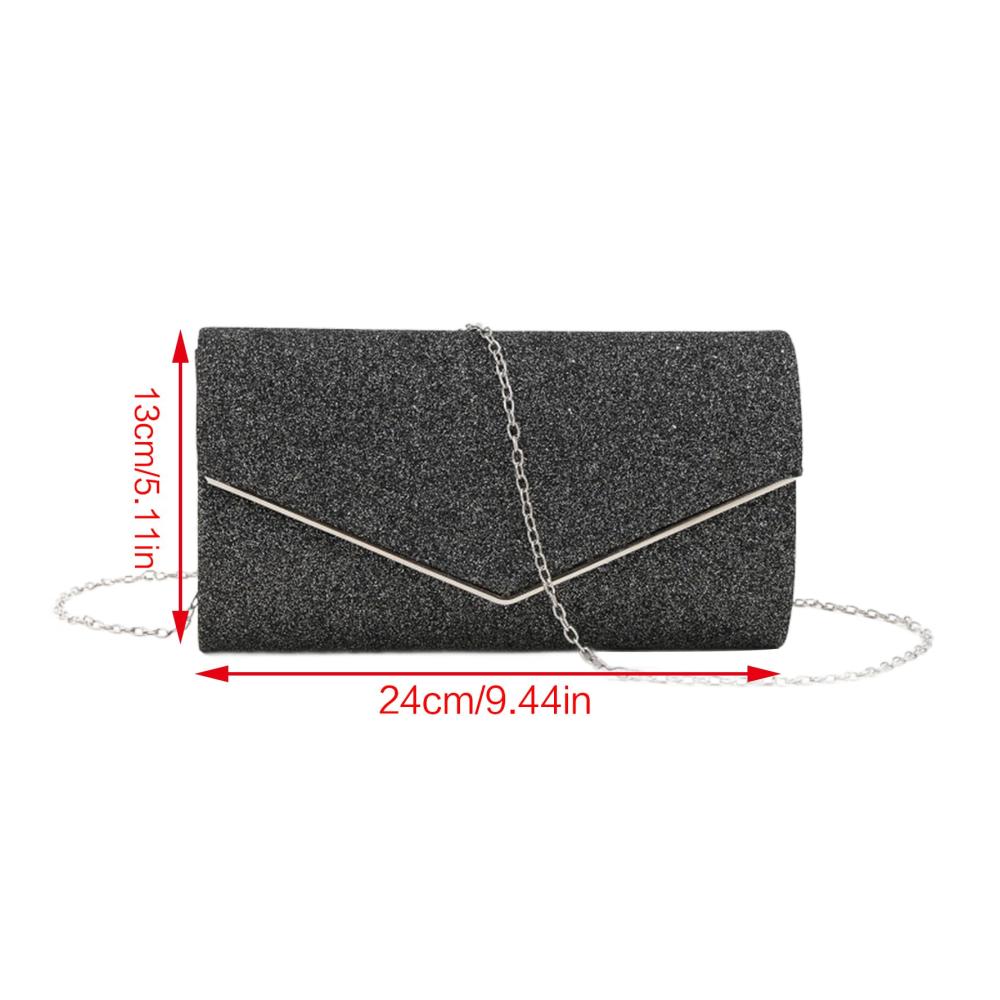 Elegante Clutches für festliche Anlässe Abendtaschen & Partyhandtaschen mit Kette für Damen