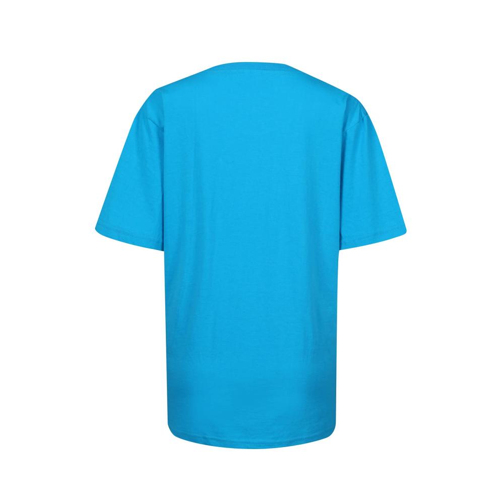 Einzigartiges Damen Baumwolle T-Shirt Herzform Druck lässiges Sommeroutfit für Teenager-Mädchen. Casual Basic für Sport und Freizeit. Holen Sie sich jetzt dieses stilvolle T-Shirt
