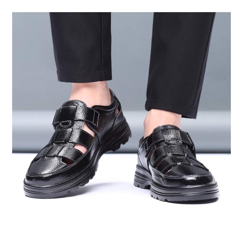 Stilvoll und Komfortabel Herren Sandalen für Arbeit Business und Freizeit – Atmungsaktiv und Modisch für Büro Gehen und Partys