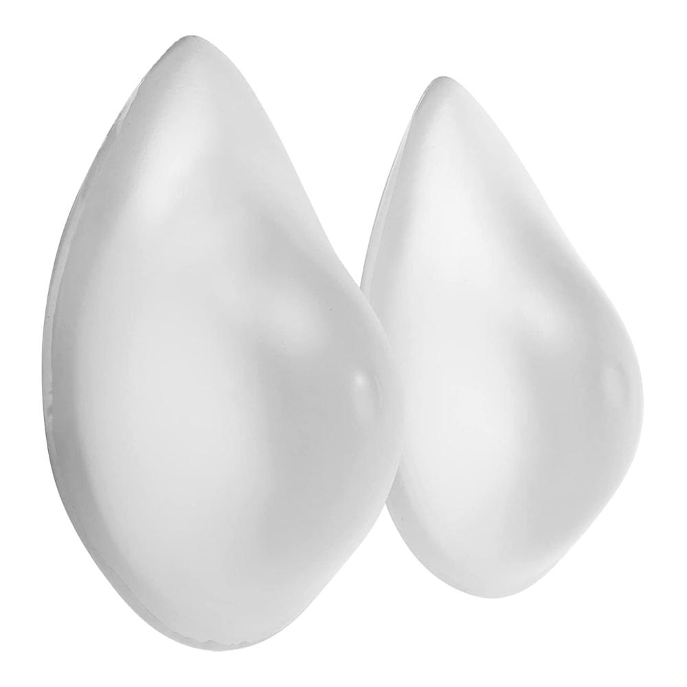 Maximale Brustvergrößerung! Silikon BH-Einlagen Natürliche Formen für Crossdresser Mastektomie & mehr. Transparente Wassertropfenform 300g/Piece