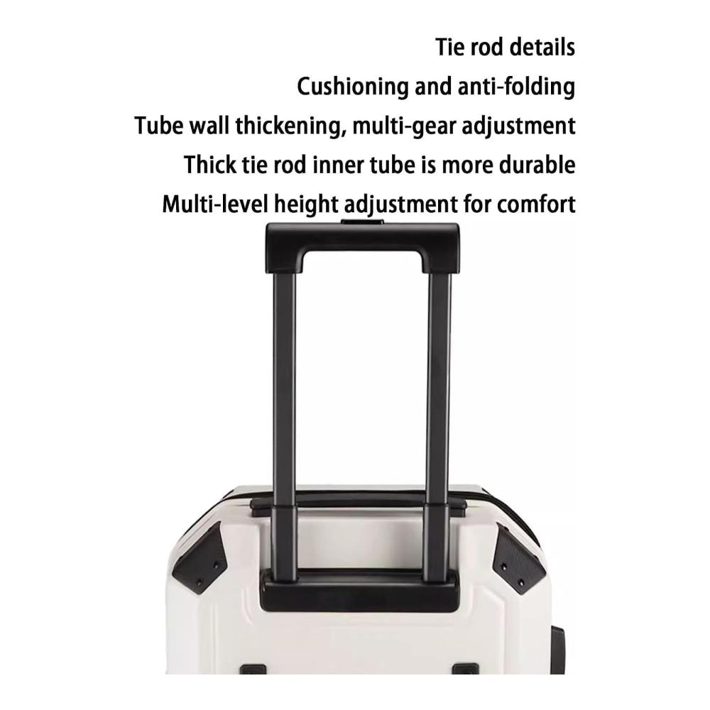 Entdecken Sie stilvolle Praktikabilität Gepäck-Sets für Vielreisende! 2-teiliges Handgepäck-Set mit Zahlenschloss und mehrstufiger Trolley-Verstellung. Perfekter Begleiter in edlem Grau