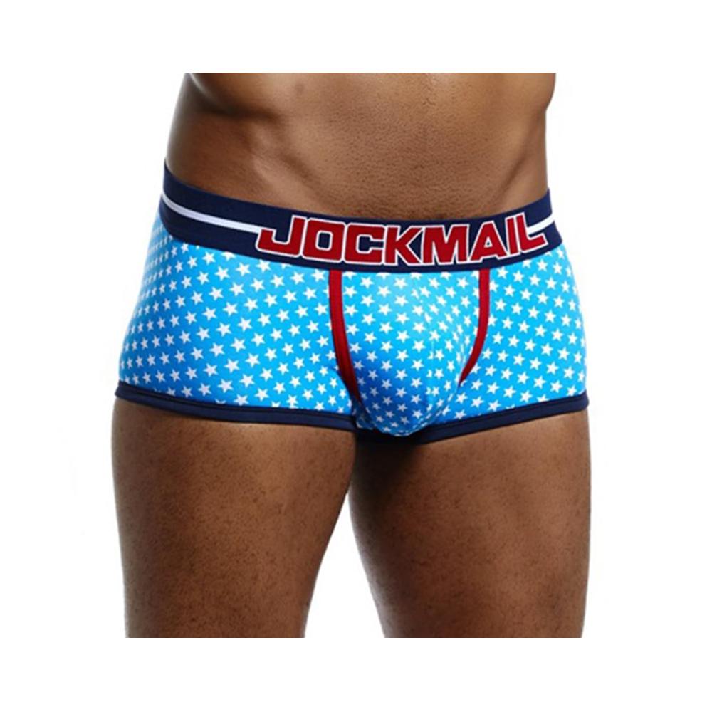 Erleben Sie ultimativen Komfort mit JOCKMAIL Herren Boxershorts aus weicher Baumwolle und niedlichem Sternenmuster. Perfekte Passform für den ganzen Tag