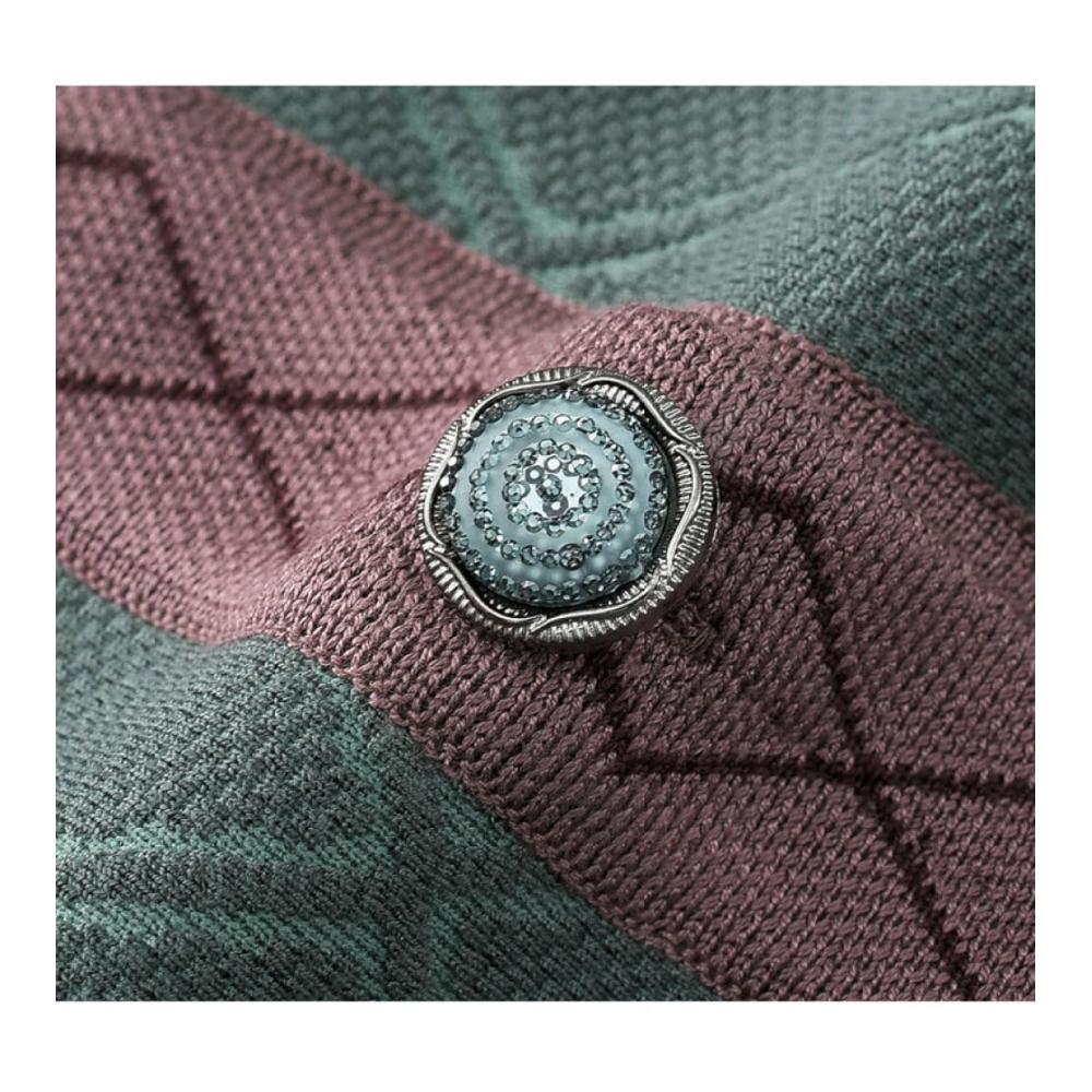 Elegante Strickjacken Trendige Damenweste mit V-Ausschnitt ärmellos und locker geschnitten. Perfekte Winterjacke und Oberbekleidung für stilvolle Mütter