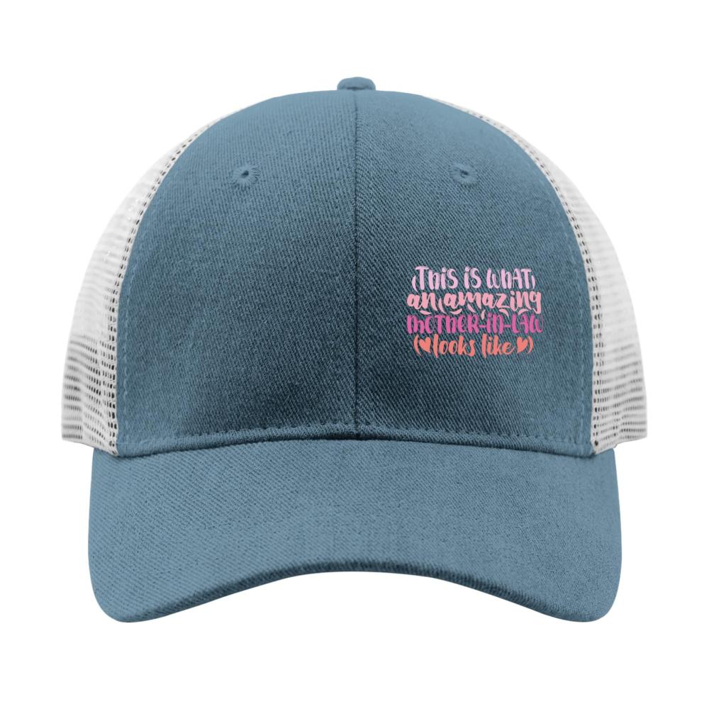 Coole Baseball Cap mit Retro-Look für Tanten - This is What an Amazing Aunt Looks Like - Trucker-Hut mit Snapback-Verschluss für Teenager und Erwachsene