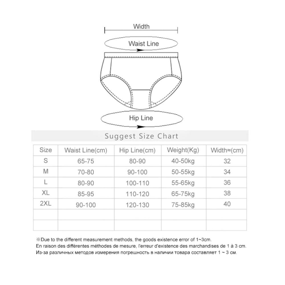 Damen Sportunterhosen Mesh Breathable Saugfähig Auslaufsicher Nahtlose Atmungsaktive Bequeme Sporthosen für Frauen
