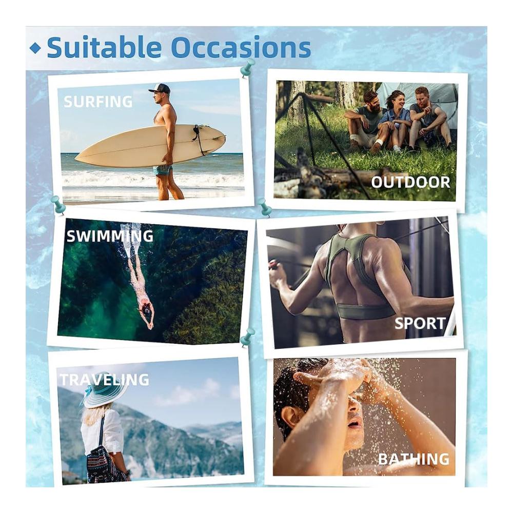 Erwachsene Bademäntel Flauschige Kapuzenponchos für Damen Herren & Teenager. Perfekt nach dem Baden oder am Strand. Microfaserqualität für ultimativen Komfort