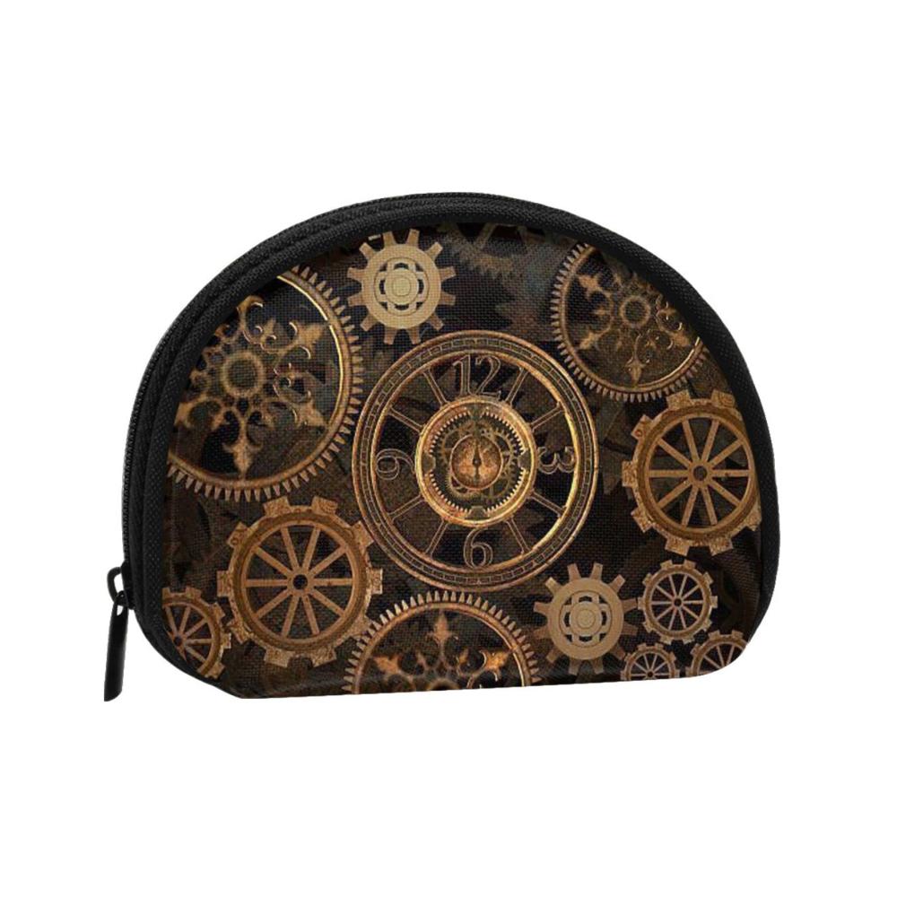 Gears Clock Bronze Century