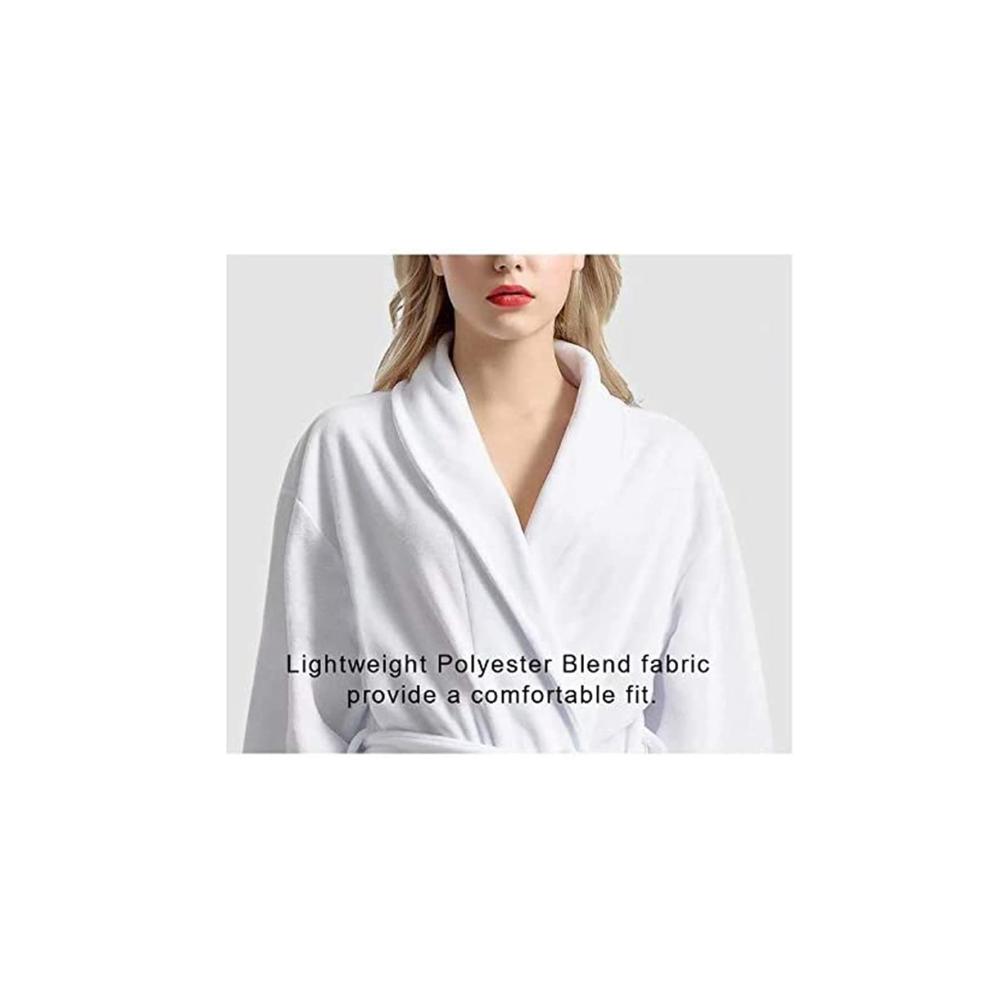 Erstklassige Damen-Bademäntel Ultraweiche Kimono-Stil Morgenmäntel - Verstellbarer Gürtel Waffelstruktur extra lang & warm. Jetzt gemütlich machen