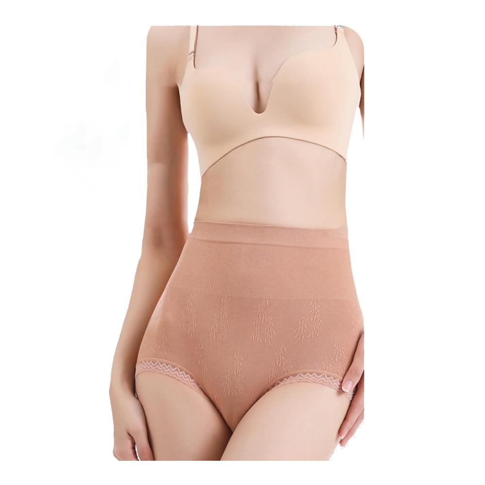 Große Größen Damen-Slips 3er-6er-Packung hohe Taille nahtlose Unterwäsche volle Deckung weiche Panties
