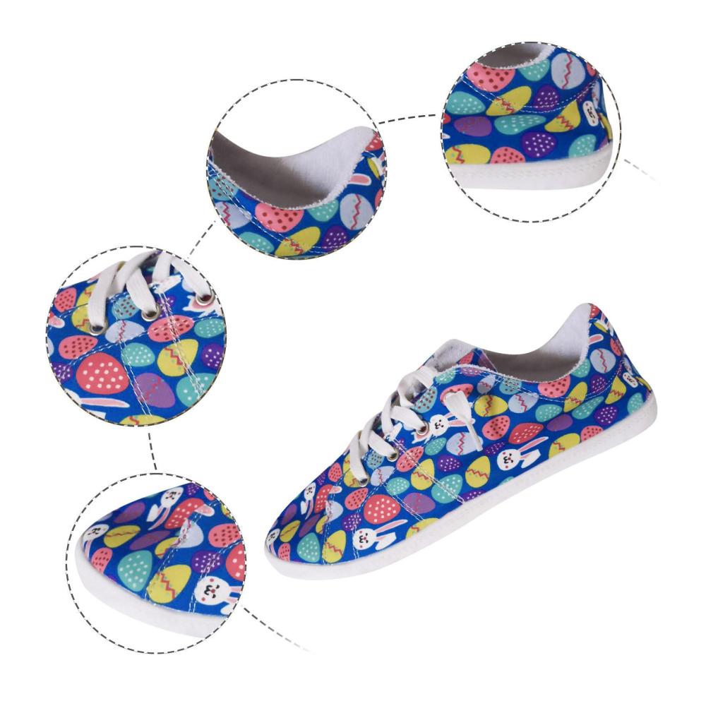 Entdecken Sie den Retro-Chic Segelschuhe Damen 41 mit buntem Frucht- und Blumendruck weicher Schnürung und dickem Boden. Stilvolle Freizeitschuhe für den perfekten Look