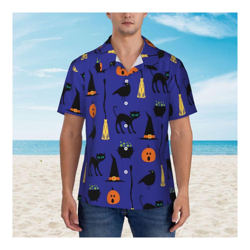 Entdecke den perfekten Style Kurzärmeliges Hawaii-Hemd für Herren - Sommerfrische und Lässigkeit vereint! Ideal für Strand und Urlaub. Jetzt bestellen und Aloha-Feeling erleben