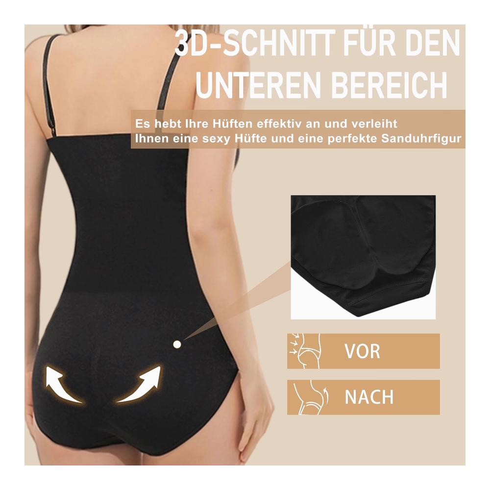 Taillierte Damen-Bodys Shapewear mit formendem Effekt für Bauch Taille und Rücken