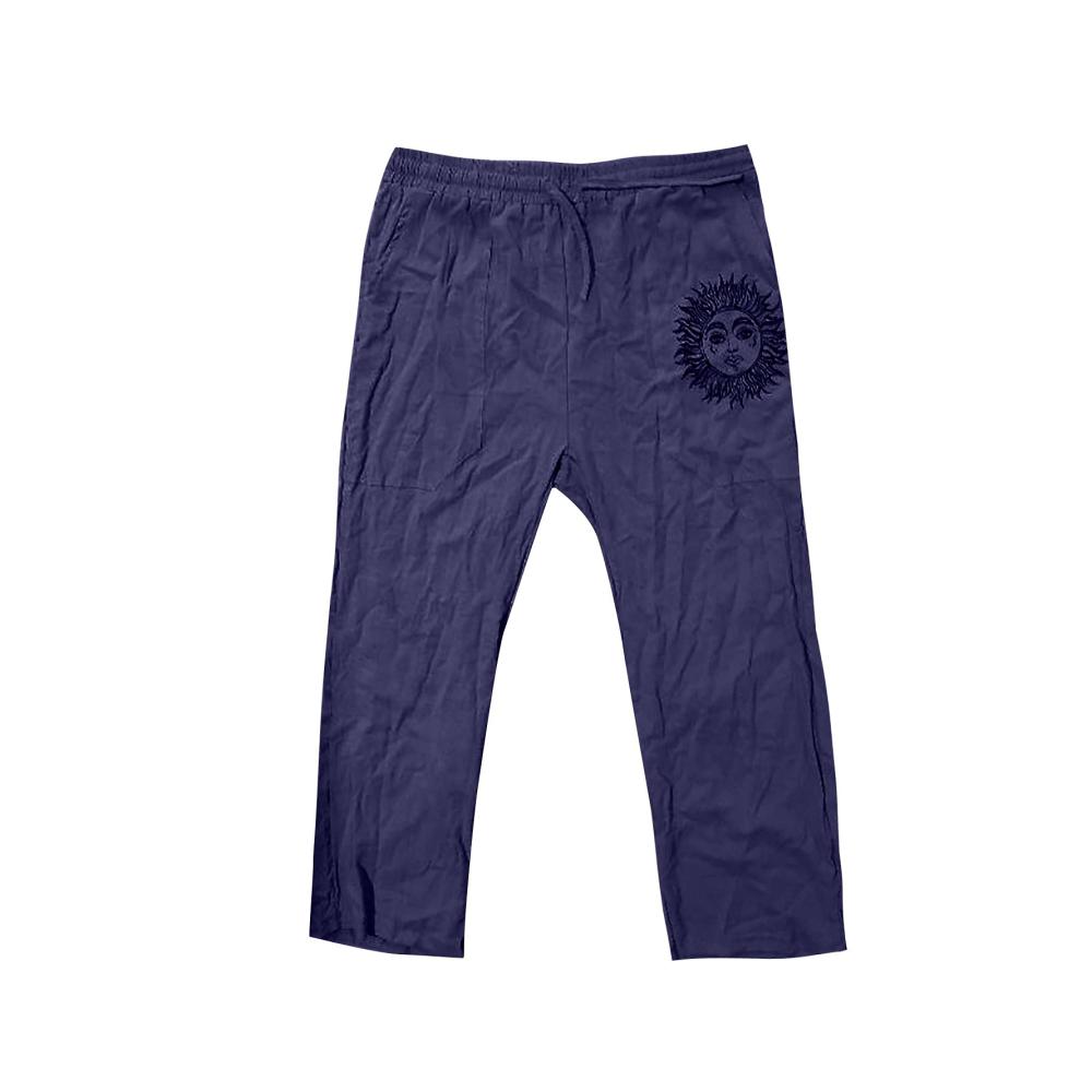 Ultimativer Komfort Herren Jogginghosen – Elastische Taillenhose für Arbeit Yoga & Freizeit | Übergröße Kordelzug Lässiger Stil | Ideal für Sommer Strand & mehr