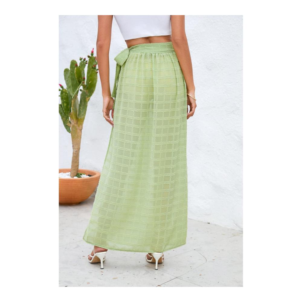 Entdecken Sie den ultimativen Stil mit unseren vielseitigen Pareos & Strandkleidern Langer Sarong Wickelrock für Frauen - Eleganz am Strand