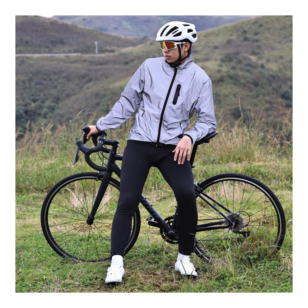 Entdecken Sie die ultimative Auswahl an Jacken Hochwertige reflektierende Fahrradjacke für Herren – Wasserdicht atmungsaktiv und winddicht! Perfekt für Nachtlauf und Fahrradfahren