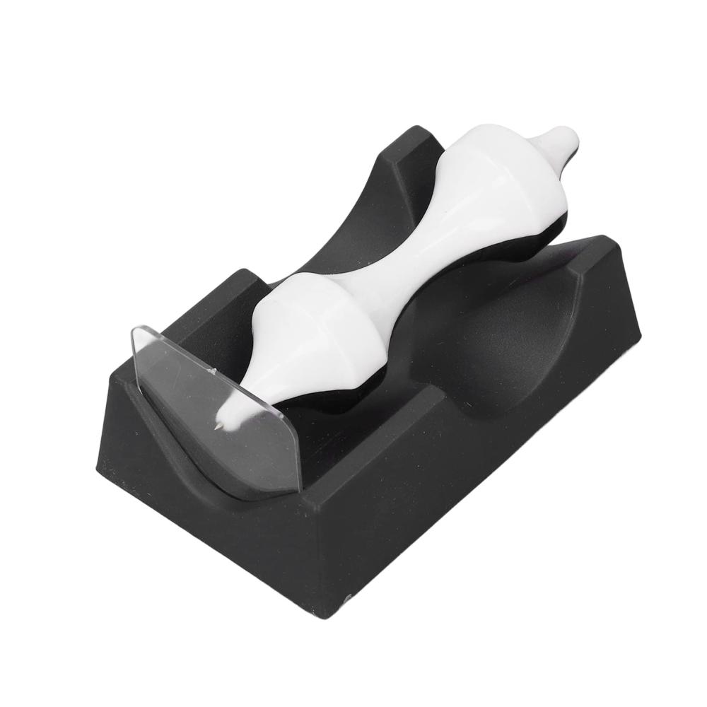 Magnetisches Schwebegyroskop für den Unterricht und Stressabbau Pädagogisches und dekoratives Handwerksmodell Magnetisches Schwebendes Gyroskop Magnetisches Levitationsspielzeug in Schwarz-Weiß