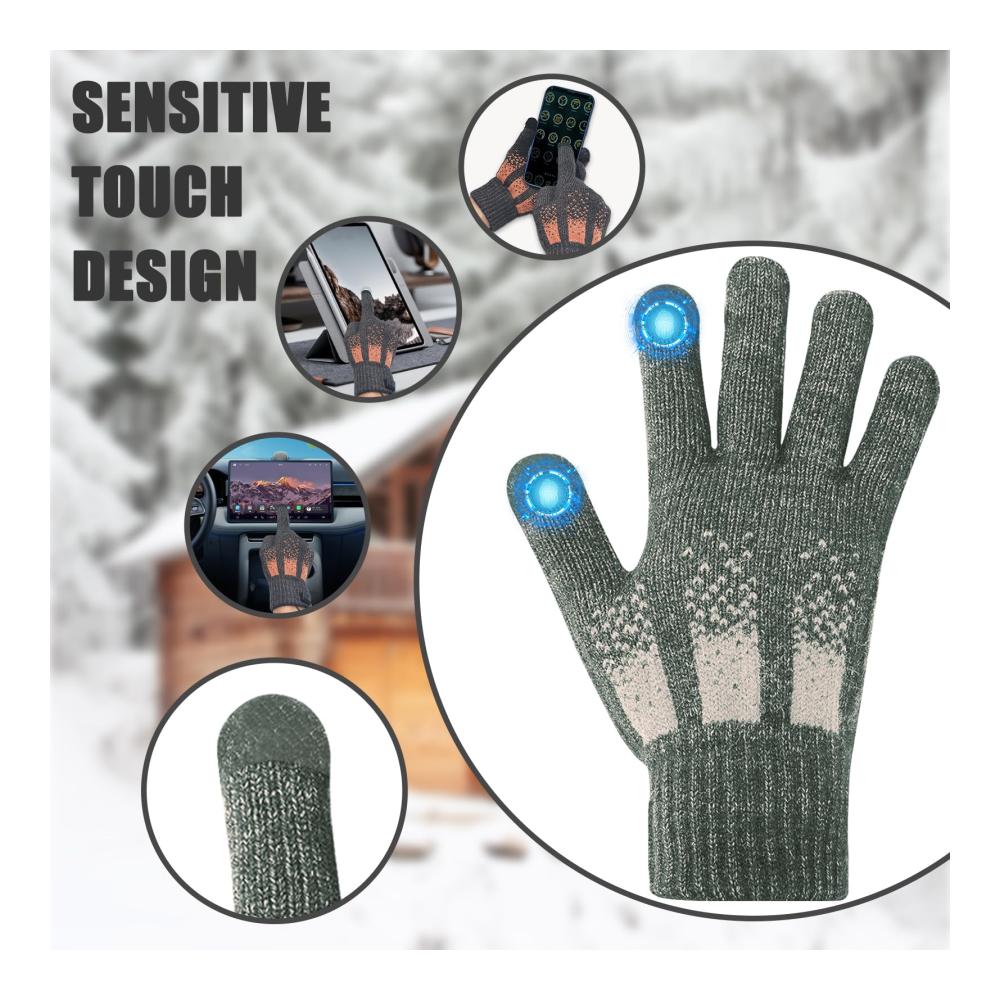 Erleben Sie ultimative Wärme USB-beheizte Handschuhe für Herren und Damen | Touchscreen | Vollfinger | Winterhandschuhe für Ski Radfahren Motorradfahren | Heizbare Handwärmer