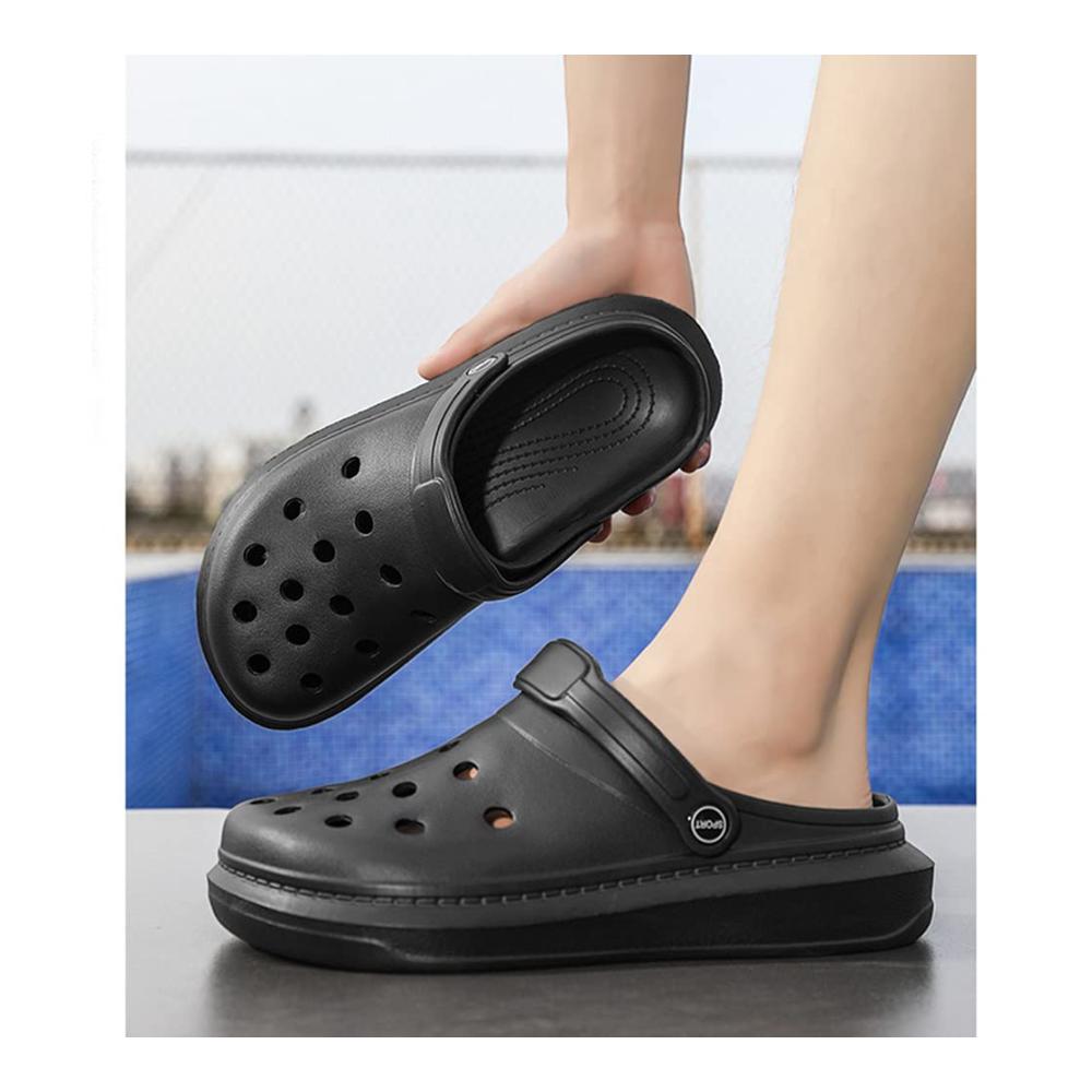 Erfrischende Clogs & Pantoletten Leichte rutschfeste Gartenschuhe für Damen & Herren. Atmungsaktiv Strand-Ready in Größen 35-46 erhältlich