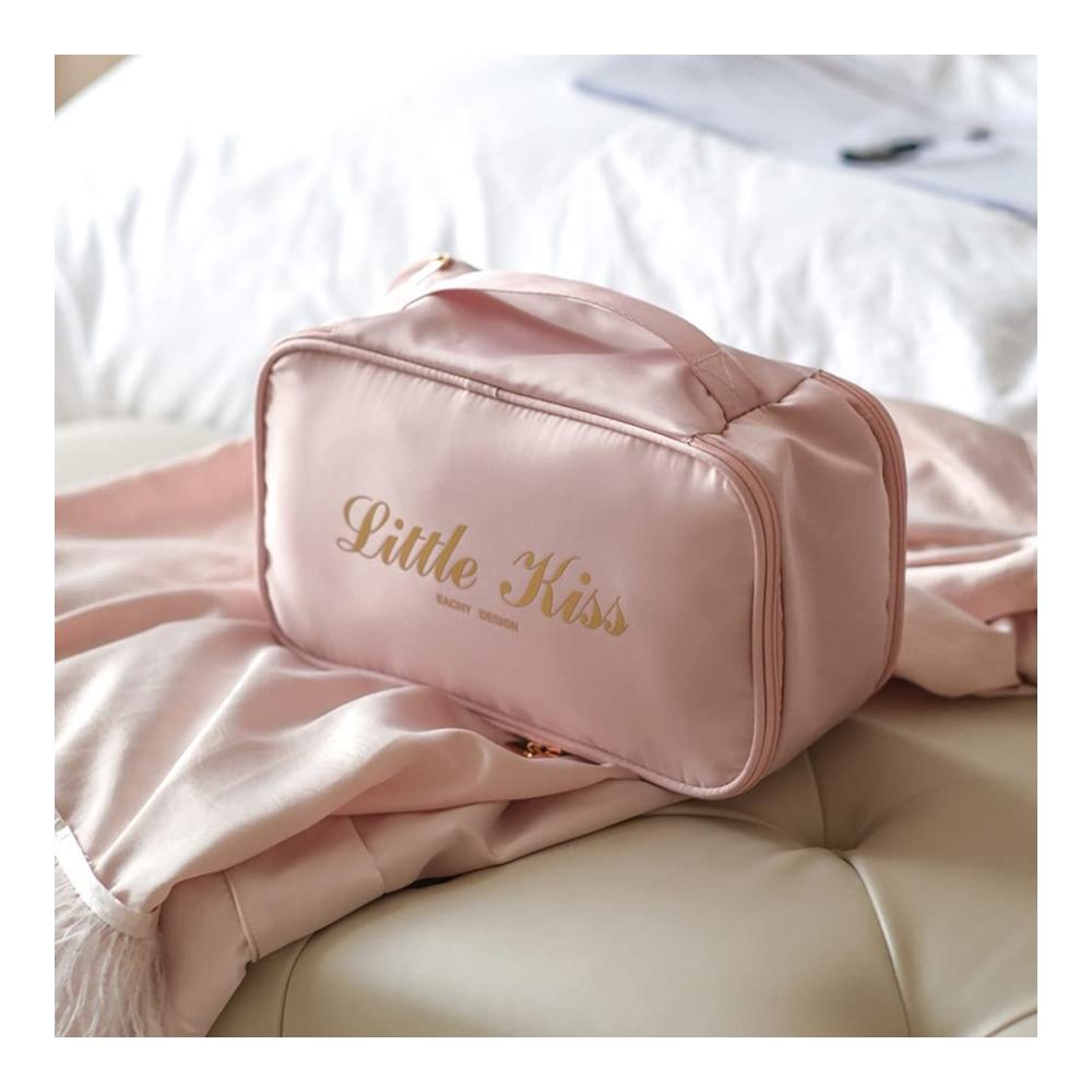 Praktischer Kofferorganizer für Damen – Unterwäsche Socken BHs sicher verstauen! Ideale Reisetasche und Schrank-Trennbox für Ordnung im Gepäck