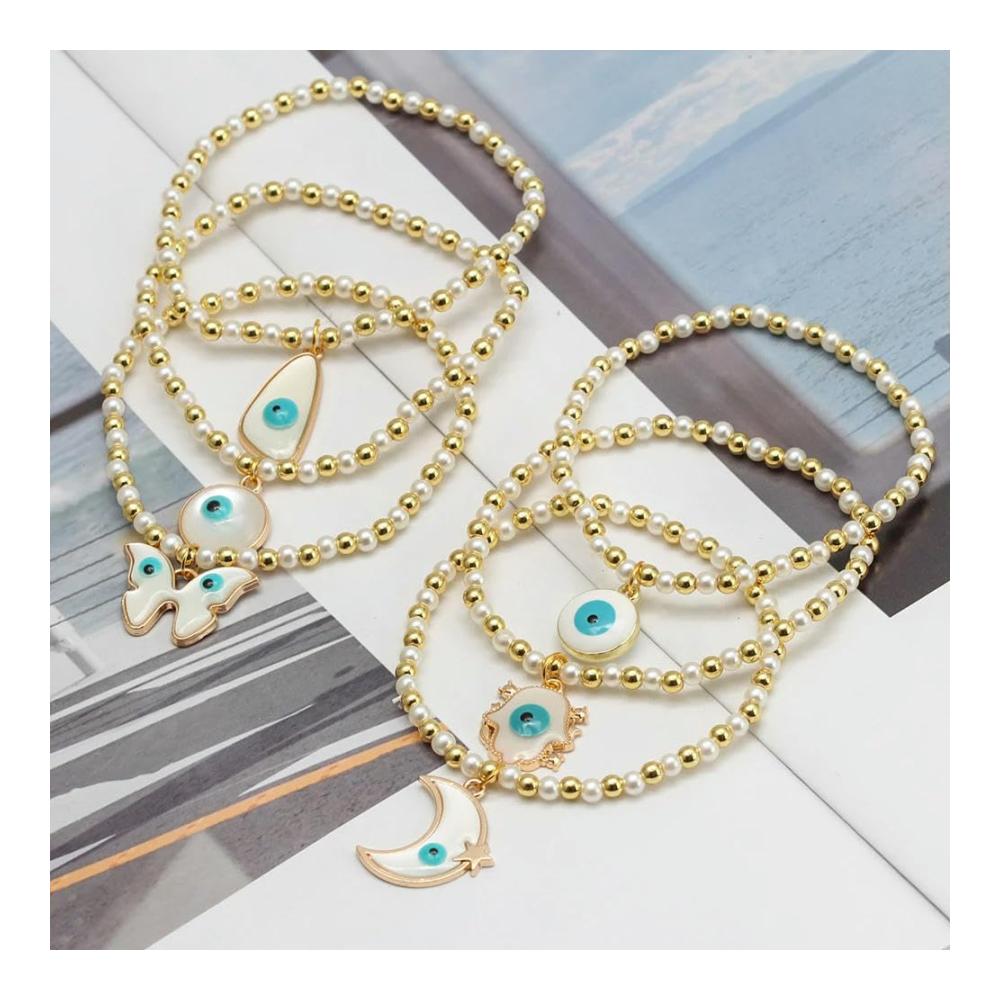 Entdecke den Charme Verstellbare Fußkettchen mit Schmetterlings- und Perlendetails für Frauen und Mädchen. Perfekt für sommerlichen Strand-Look