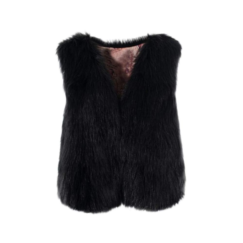 Luxuriöse Pelzweste Stilvolle Damen Winterweste mit Kunstpelz elegant und warm. Perfekt für kalte Tage. Holen Sie sich jetzt Ihren neuen Favoriten