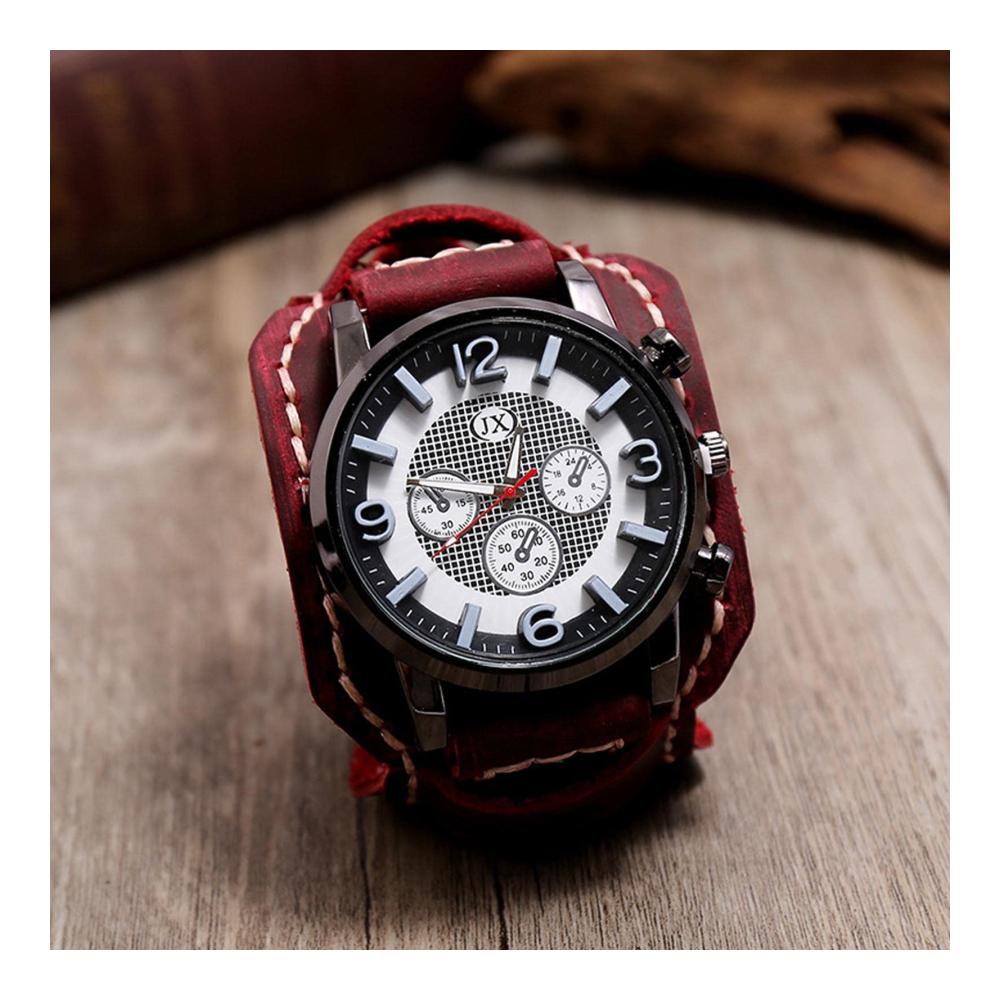 Entdecke stilvolle Uhrenarmbänder für Damen und Herren Retro-Designs Gothic-Manschetten und mehr! Verleihe deiner Uhr einen einzigartigen Look