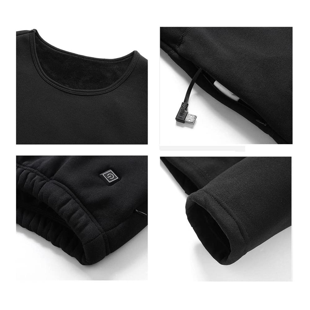 Erwärmen Sie Ihr Outfit mit unseren bequemen Oberteilen für Herren - USB-elektrische Heizung waschbares Fleece-Futter ultimative Wärme für jede Aktivität
