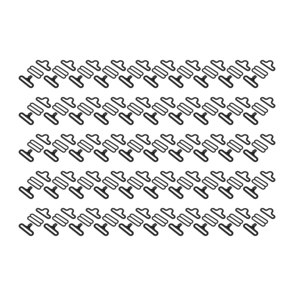 Edle Eleganz Verstellbare Krawattenklammern - 50 Sets Hochwertige Metallbeschläge für den stilvollen Auftritt! Sichern Sie sich jetzt das Must-have Accessoire für jeden Gentleman