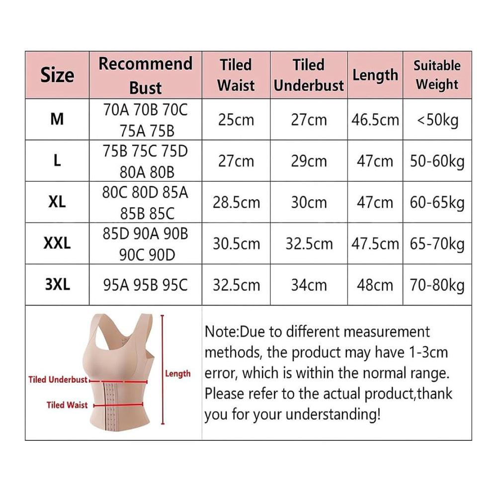 Schlank und sicher 3-in-1 Taillentrainer-BH für Frauen - Haltungskorrektur Nahtlose Formwäsche & Bauchkontrolle (Schwarz XL) - Jetzt mit formenden Tops