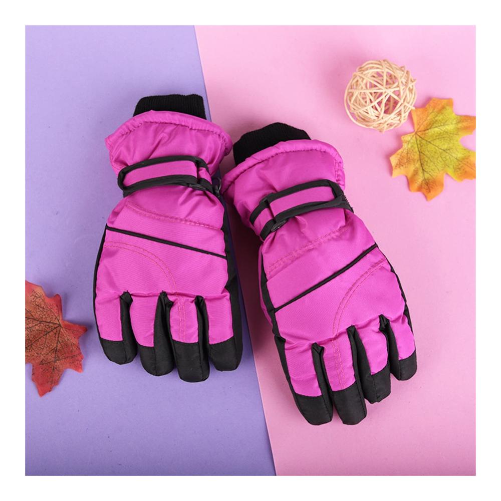 Ultimativer Schutz für junge Abenteurer Warme wind- und wasserdichte Handschuhe für Outdoor-Sportarten. Ideal für Skifahren und mehr