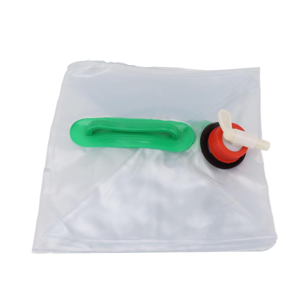 20 L Oberirdischer Pool Stufengewichte – Faltbarer Doppelgriff-Sandsack – Transparent & Wasserdicht | Universell für Winterpool-Abdeckungen