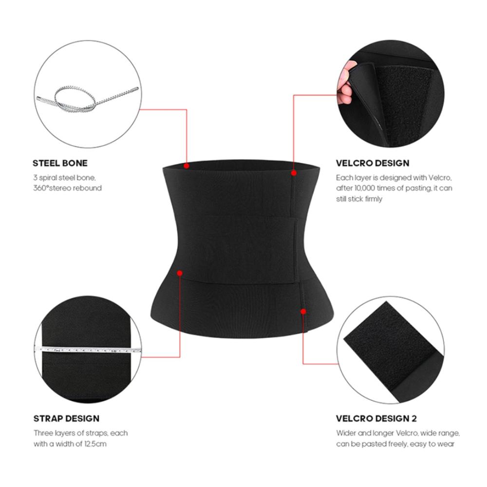 Formende Taille Verstellbares Mieder für Frauen - Bauch weg Hüfte schlank! Postnatale Reduktion und Taille-Training. Taille Bandage Wrap Gürtel für Kurven wie nie zuvor