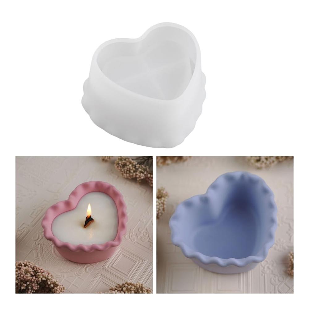 Erstellen Sie bezaubernde Schmuck-Sets mit Leichtigkeit Silikonform-Set für Herzanhänger Ohrringe und mehr. Perfekt für DIY-Projekte mit Epoxidharz und Beton