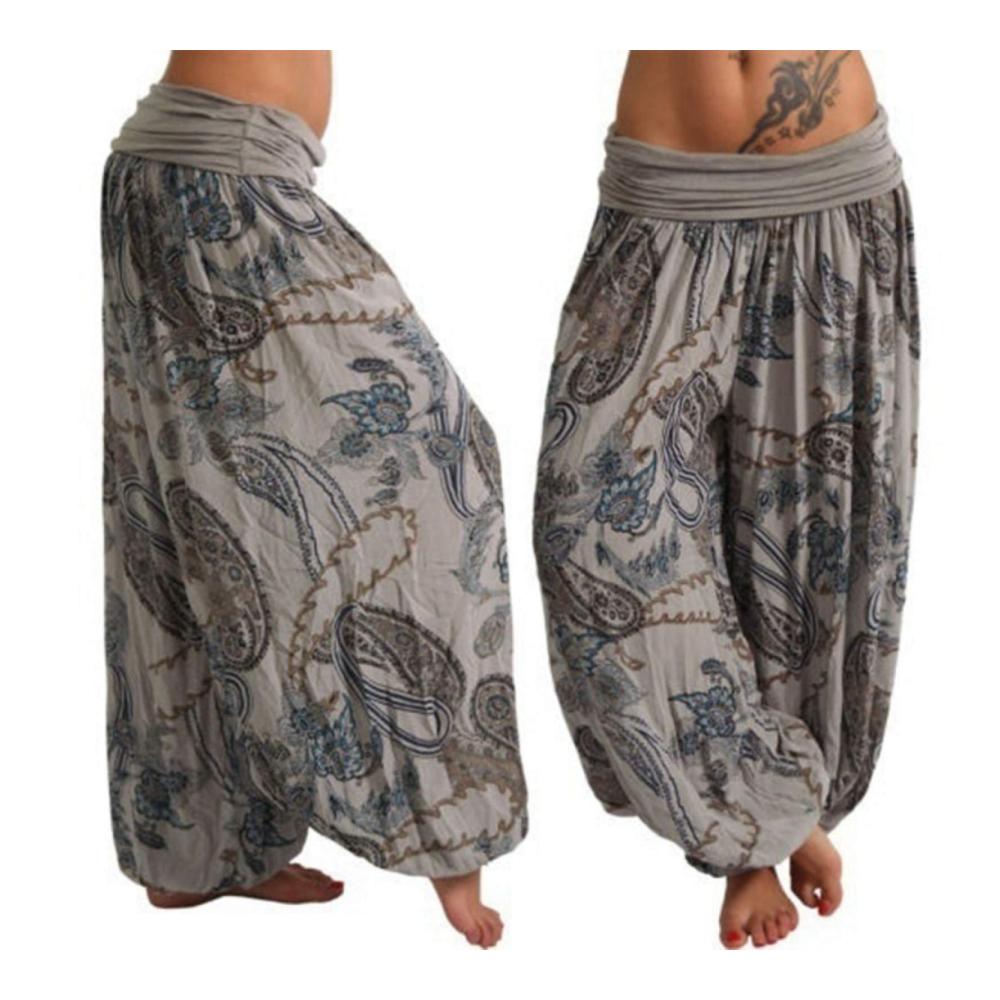 Entdecke den ultimativen Komfort Damen Yoga-Hose atmungsaktiv mit Boho-Paisley-Druck. Perfekt für Fitness Laufen und Freizeit. In Blau 3XL Schwarz Grau. Jetzt sichern