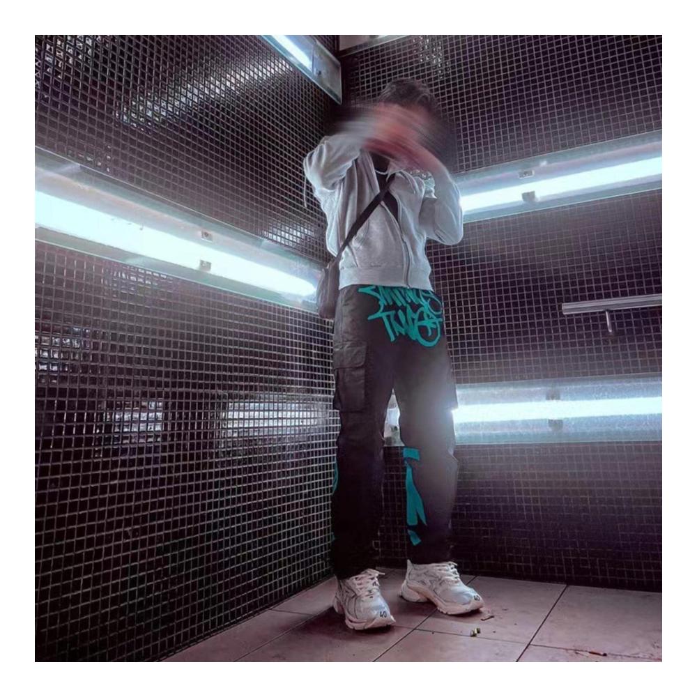 Entdecken Sie den ultimativen Style Hip-Hop-Prints & hohe Taille - Männerjeanshosen für Streetwear & Y2K-Vibes. Jetzt zugreifen auf Baggy Pants